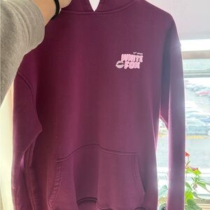 White Fox Boutique Plum Hoodie
